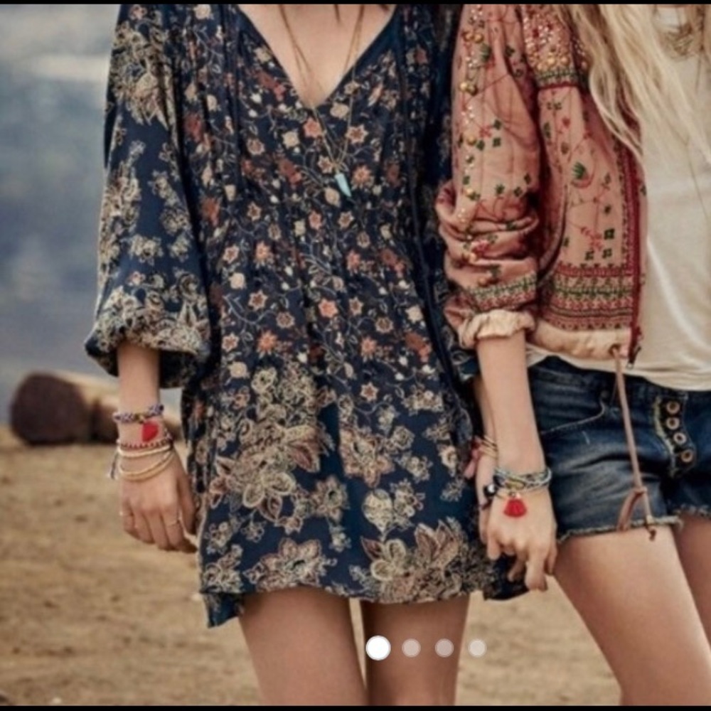 Free People Lucky Loosey shapeless dress